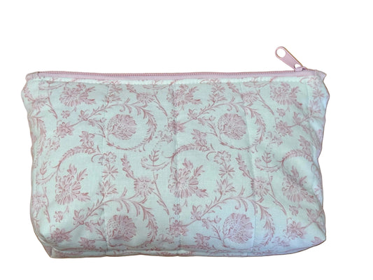 Blush Heirloom Small Zippered Pouch