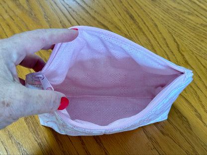 Blush Heirloom Small Zippered Pouch