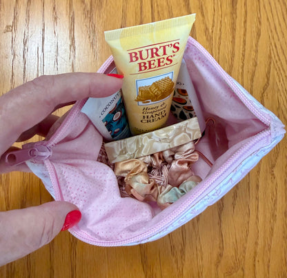 Blush Heirloom Small Zippered Pouch