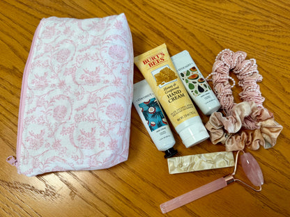 Blush Heirloom Small Zippered Pouch